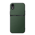 Custodia per telefono antiurto con copertura completa magnetica in pelle Litchi, For iPhone 11, For iPhone 11 Pro, For iPhone X / XS, For iPhone XR