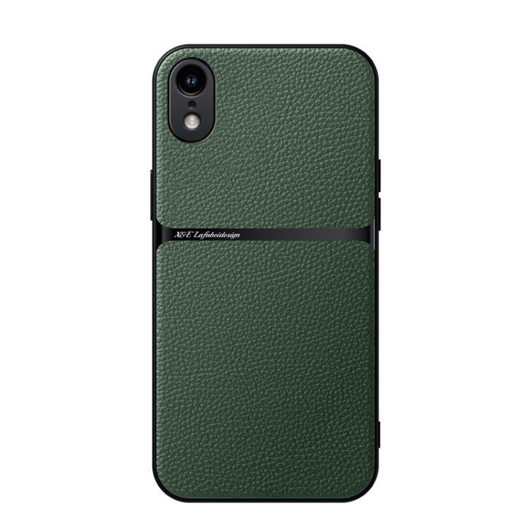 Custodia per telefono antiurto con copertura completa magnetica in pelle Litchi, For iPhone 11, For iPhone 11 Pro, For iPhone X / XS, For iPhone XR