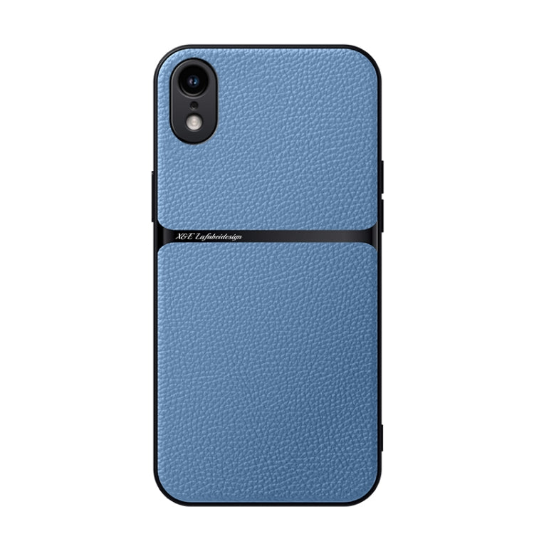 Custodia per telefono antiurto con copertura completa magnetica in pelle Litchi, For iPhone 11, For iPhone 11 Pro, For iPhone X / XS, For iPhone XR