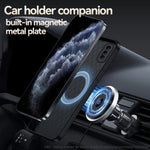 Custodia per telefono antiurto con copertura completa magnetica in pelle Litchi, For iPhone XS Max