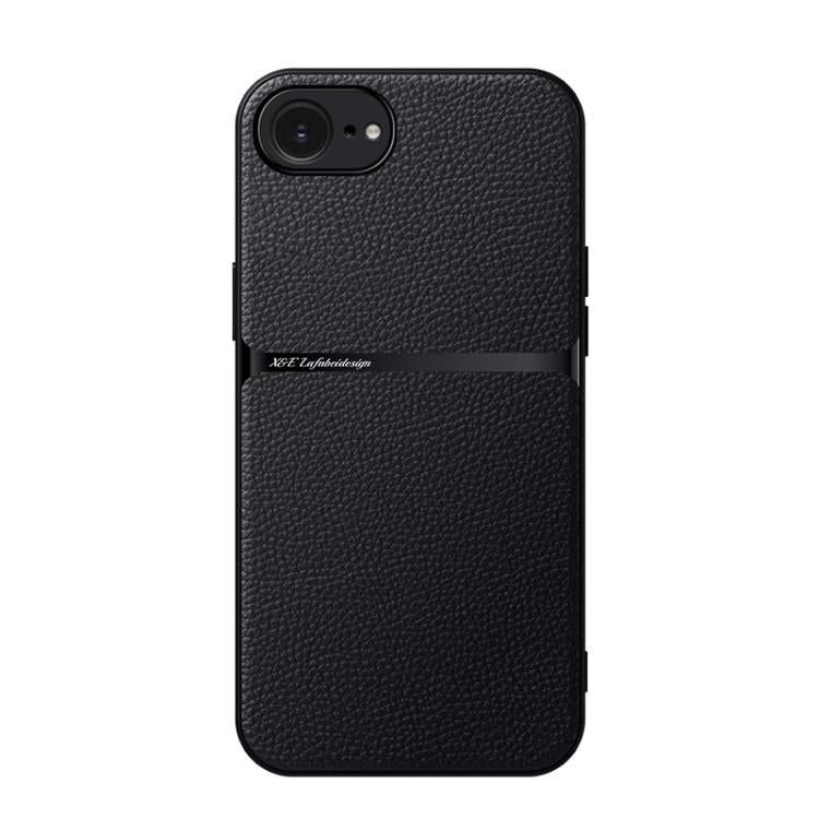 Custodia per telefono antiurto con copertura completa magnetica in pelle Litchi, For iPhone 17e / 16e, For iPhone 17 Pro Max, For iPhone 17 Pro, For iPhone 17