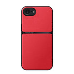 Custodia per telefono antiurto con copertura completa magnetica in pelle Litchi, For iPhone 17e / 16e, For iPhone 17 Pro Max, For iPhone 17 Pro, For iPhone 17
