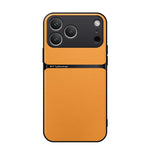 Custodia per telefono antiurto con copertura completa magnetica in pelle Litchi, For iPhone 17e / 16e, For iPhone 17 Pro Max, For iPhone 17 Pro, For iPhone 17
