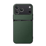 Custodia per telefono antiurto con copertura completa magnetica in pelle Litchi, For iPhone 17e / 16e, For iPhone 17 Pro Max, For iPhone 17 Pro, For iPhone 17