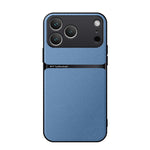 Custodia per telefono antiurto con copertura completa magnetica in pelle Litchi, For iPhone 17e / 16e, For iPhone 17 Pro Max, For iPhone 17 Pro, For iPhone 17