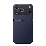 Custodia per telefono antiurto con copertura completa magnetica in pelle Litchi, For iPhone 17e / 16e, For iPhone 17 Pro Max, For iPhone 17 Pro, For iPhone 17