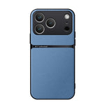 Custodia per telefono antiurto con copertura completa magnetica in pelle Litchi, For iPhone 17e / 16e, For iPhone 17 Pro Max, For iPhone 17 Pro, For iPhone 17