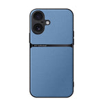Custodia per telefono antiurto con copertura completa magnetica in pelle Litchi, For iPhone 17e / 16e, For iPhone 17 Pro Max, For iPhone 17 Pro, For iPhone 17