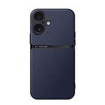 Custodia per telefono antiurto con copertura completa magnetica in pelle Litchi, For iPhone 17e / 16e, For iPhone 17 Pro Max, For iPhone 17 Pro, For iPhone 17
