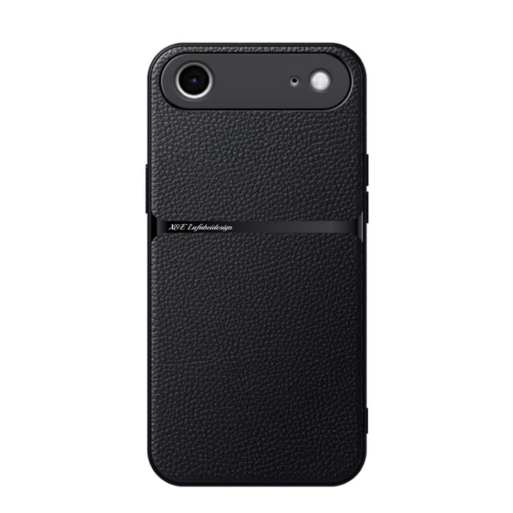 Custodia per telefono antiurto con copertura completa magnetica in pelle Litchi, For iPhone Air, For iPhone 16 Pro Max, For iPhone 16 Pro, For iPhone 16 Plus