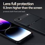 Custodia per telefono antiurto con copertura completa magnetica in pelle Litchi, For iPhone Air, For iPhone 16 Pro Max, For iPhone 16 Pro, For iPhone 16 Plus