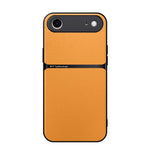 Custodia per telefono antiurto con copertura completa magnetica in pelle Litchi, For iPhone Air, For iPhone 16 Pro Max, For iPhone 16 Pro, For iPhone 16 Plus