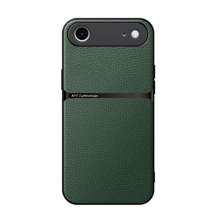 Custodia per telefono antiurto con copertura completa magnetica in pelle Litchi, For iPhone Air, For iPhone 16 Pro Max, For iPhone 16 Pro, For iPhone 16 Plus
