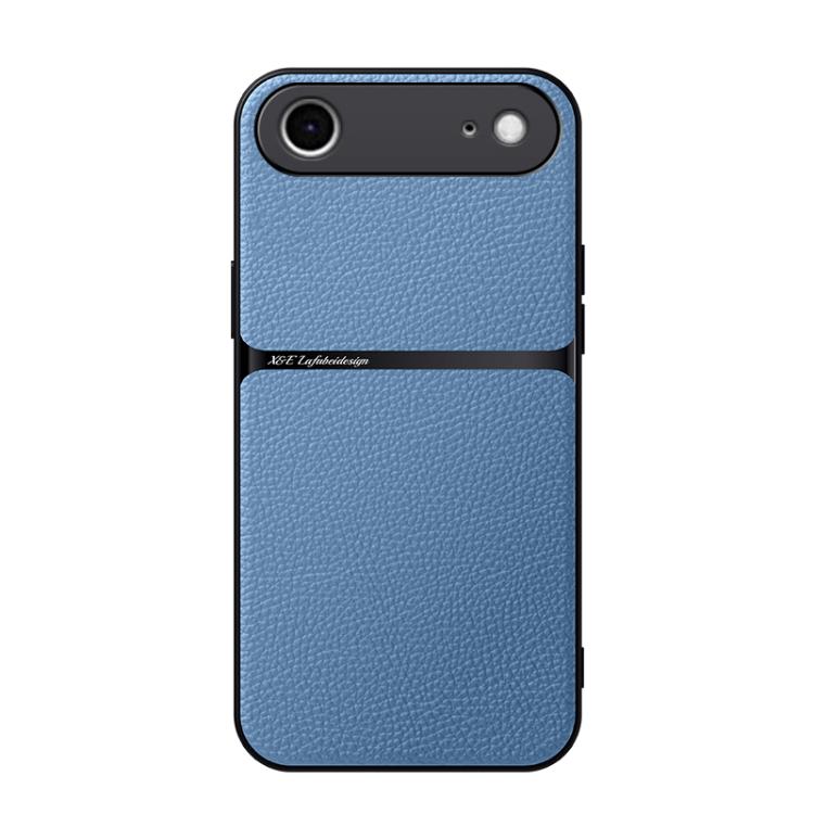 Custodia per telefono antiurto con copertura completa magnetica in pelle Litchi, For iPhone Air, For iPhone 16 Pro Max, For iPhone 16 Pro, For iPhone 16 Plus