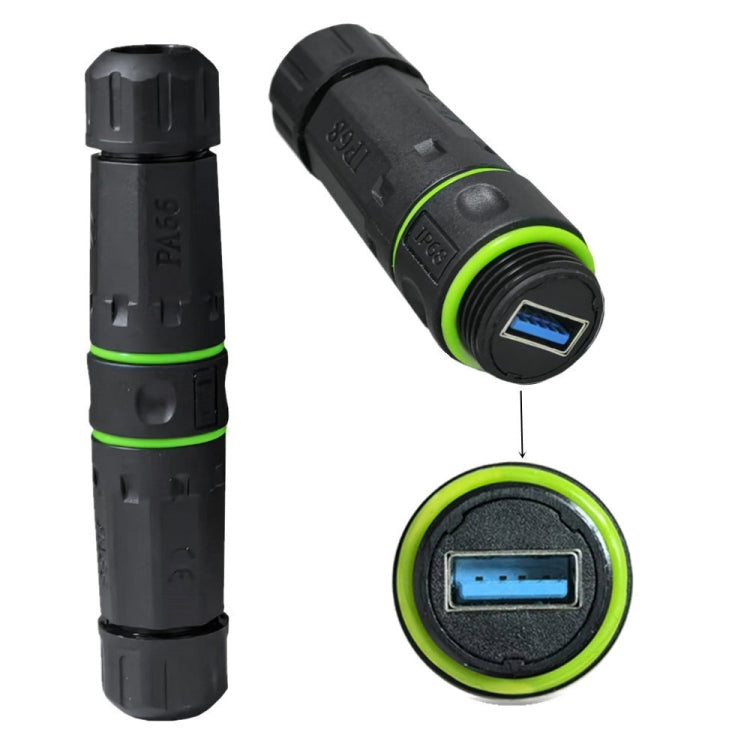 Connettore impermeabile M20 5Gpbs USB3.0 IP68 per esterni