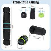 Connettore impermeabile M20 5Gpbs USB3.0 IP68 per esterni