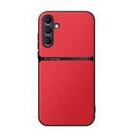 Custodia per telefono antiurto con copertura completa magnetica in pelle Litchi, For Galaxy A36, For Galaxy A16 5G, For Galaxy A15 4G / 5G, For Galaxy A55 5G