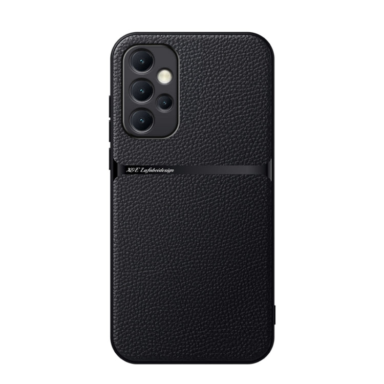 Custodia per telefono antiurto con copertura completa magnetica in pelle Litchi, For Galaxy A53 5G, For Galaxy A52 5G