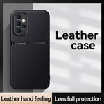Custodia per telefono antiurto con copertura completa magnetica in pelle Litchi, For Galaxy A53 5G, For Galaxy A52 5G