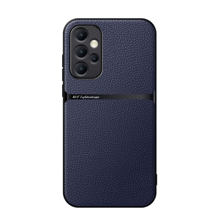 Custodia per telefono antiurto con copertura completa magnetica in pelle Litchi, For Galaxy A53 5G, For Galaxy A52 5G