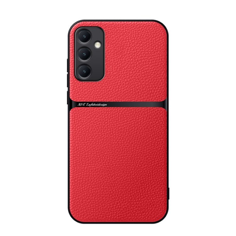 Custodia per telefono antiurto con copertura completa magnetica in pelle Litchi, For Galaxy A35 5G, For Galaxy A25 5G, For Galaxy A34 5G, For Galaxy A54 5G