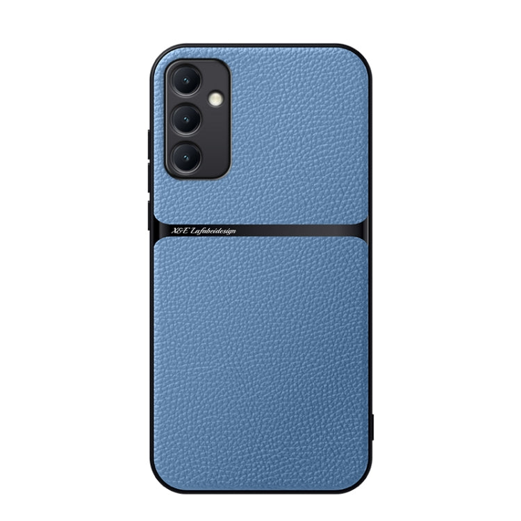 Custodia per telefono antiurto con copertura completa magnetica in pelle Litchi, For Galaxy A35 5G, For Galaxy A25 5G, For Galaxy A34 5G, For Galaxy A54 5G