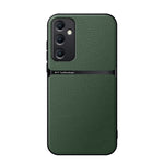 Custodia per telefono antiurto con copertura completa magnetica in pelle Litchi, For Galaxy A36, For Galaxy A16 5G, For Galaxy A15 4G / 5G, For Galaxy A55 5G