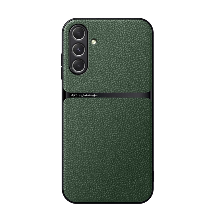 Custodia per telefono antiurto con copertura completa magnetica in pelle Litchi, For Galaxy A57 5G, For Galaxy A37 5G, For Galaxy A17 5G, For Galaxy A56 5G
