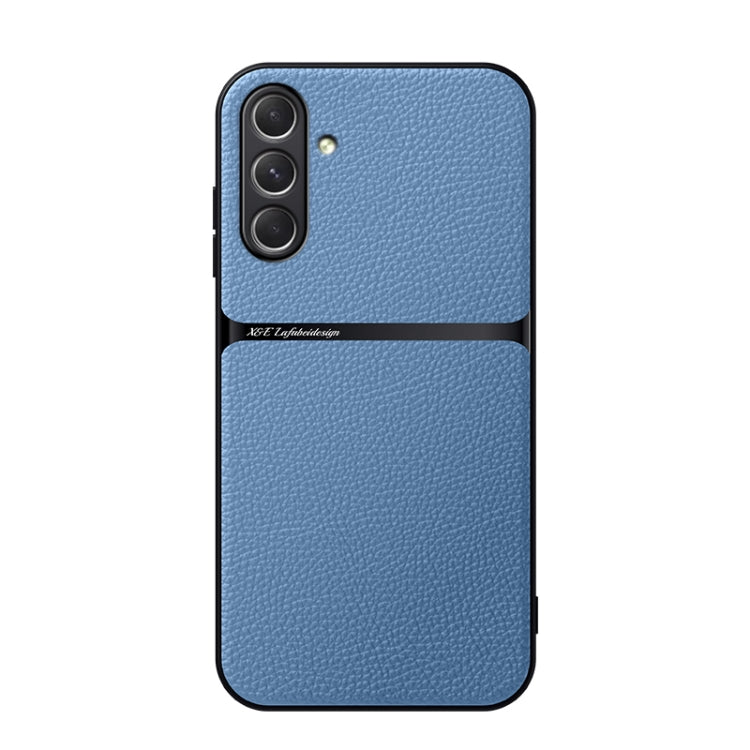 Custodia per telefono antiurto con copertura completa magnetica in pelle Litchi, For Galaxy A57 5G, For Galaxy A37 5G, For Galaxy A17 5G, For Galaxy A56 5G