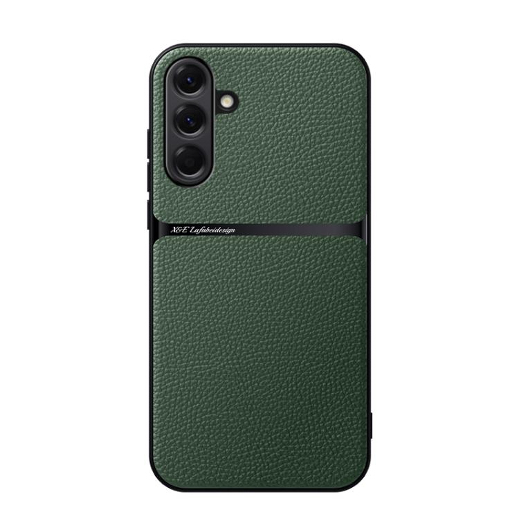 Custodia per telefono antiurto con copertura completa magnetica in pelle Litchi, For Galaxy A57 5G, For Galaxy A37 5G, For Galaxy A17 5G, For Galaxy A56 5G
