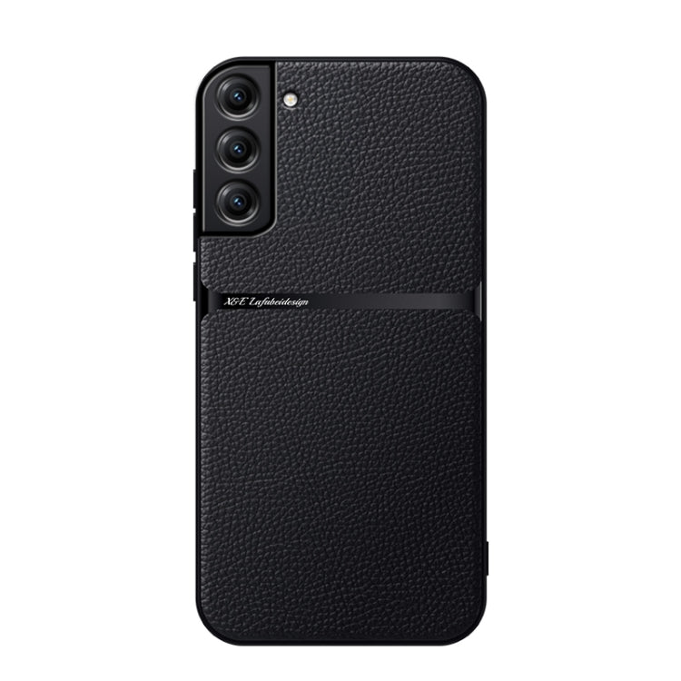 Custodia per telefono antiurto con copertura completa magnetica in pelle Litchi, For Samsung Galaxy S21 5G, For Samsung Galaxy S21+ 5G, For Samsung Galaxy S21 Ultra 5G