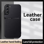 Custodia per telefono antiurto con copertura completa magnetica in pelle Litchi, For Samsung Galaxy S21 5G, For Samsung Galaxy S21+ 5G, For Samsung Galaxy S21 Ultra 5G