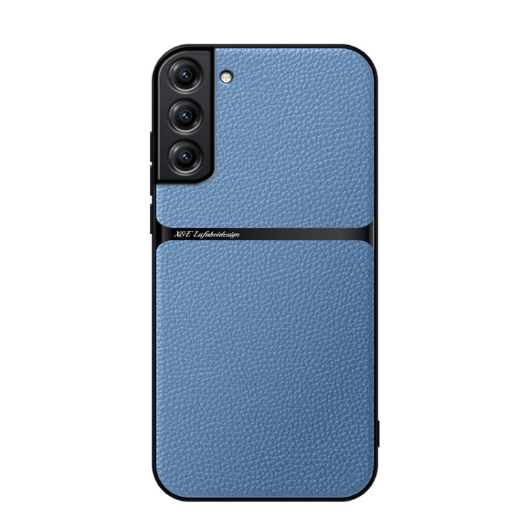 Custodia per telefono antiurto con copertura completa magnetica in pelle Litchi, For Samsung Galaxy S21 5G, For Samsung Galaxy S21+ 5G, For Samsung Galaxy S21 Ultra 5G