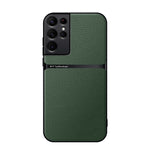 Custodia per telefono antiurto con copertura completa magnetica in pelle Litchi, For Samsung Galaxy S21 5G, For Samsung Galaxy S21+ 5G, For Samsung Galaxy S21 Ultra 5G