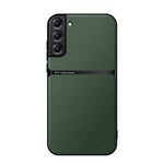 Custodia per telefono antiurto con copertura completa magnetica in pelle Litchi, For Samsung Galaxy S22 Ultra 5G, For Samsung Galaxy S22+ 5G, For Samsung Galaxy S22 5G, For Samsung Galaxy S21 FE 5G