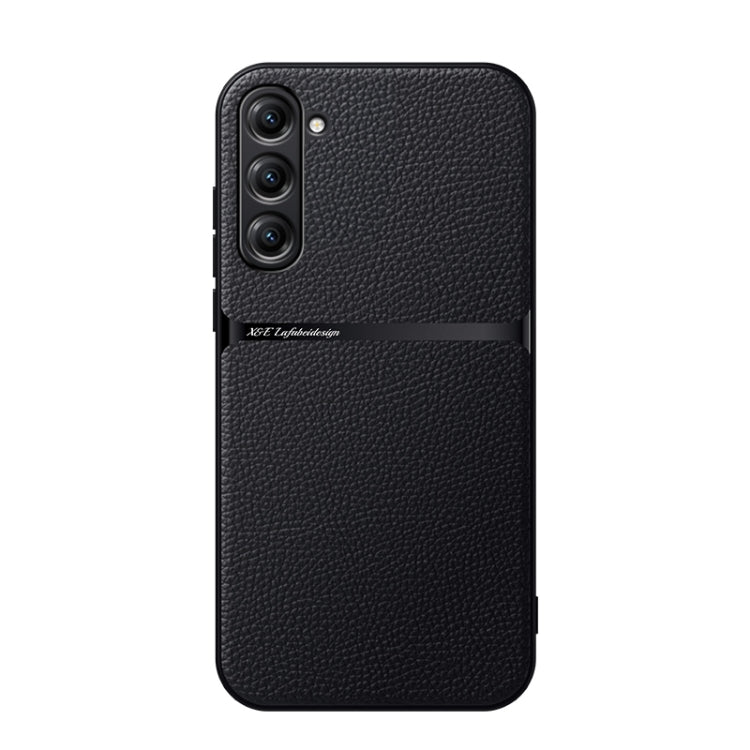 Custodia per telefono antiurto con copertura completa magnetica in pelle Litchi, For Samsung Galaxy S24 Ultra 5G, For Samsung Galaxy S24+ 5G, For Samsung Galaxy S24 5G, For Samsung Galaxy S23 FE 5G