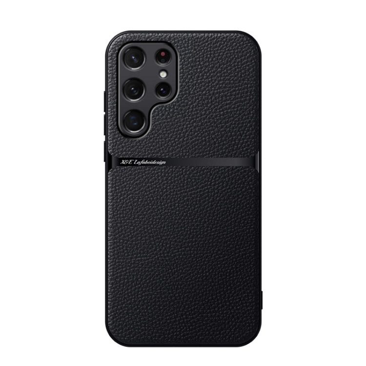 Custodia per telefono antiurto con copertura completa magnetica in pelle Litchi, For Samsung Galaxy S24 Ultra 5G, For Samsung Galaxy S24+ 5G, For Samsung Galaxy S24 5G, For Samsung Galaxy S23 FE 5G