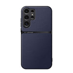 Custodia per telefono antiurto con copertura completa magnetica in pelle Litchi, For Samsung Galaxy S25 5G, For Samsung Galaxy S25+ 5G, For Samsung Galaxy S25 Ultra 5G, For Samsung Galaxy S24 FE 5G