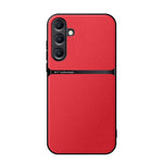 Custodia per telefono antiurto con copertura completa magnetica in pelle Litchi, For Samsung Galaxy S25 5G, For Samsung Galaxy S25+ 5G, For Samsung Galaxy S25 Ultra 5G, For Samsung Galaxy S24 FE 5G