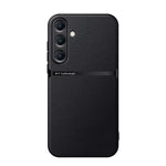 Custodia per telefono antiurto con copertura completa magnetica in pelle Litchi, For Samsung Galaxy S25 5G, For Samsung Galaxy S25+ 5G, For Samsung Galaxy S25 Ultra 5G, For Samsung Galaxy S24 FE 5G
