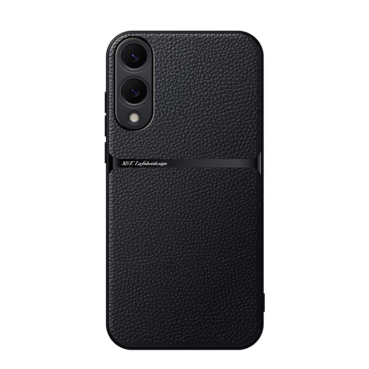 Custodia per telefono antiurto con copertura completa magnetica in pelle Litchi, For Samsung Galaxy S26+ 5G, For Samsung Galaxy S26 Ultra 5G, For Samsung Galaxy S26 5G, For Samsung Galaxy S25 Edge 5G