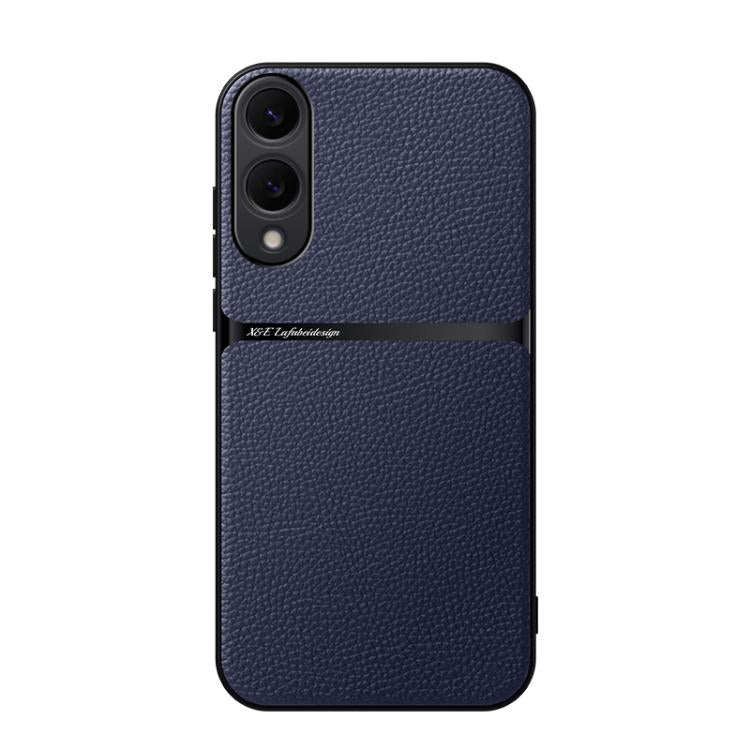 Custodia per telefono antiurto con copertura completa magnetica in pelle Litchi, For Samsung Galaxy S26+ 5G, For Samsung Galaxy S26 Ultra 5G, For Samsung Galaxy S26 5G, For Samsung Galaxy S25 Edge 5G