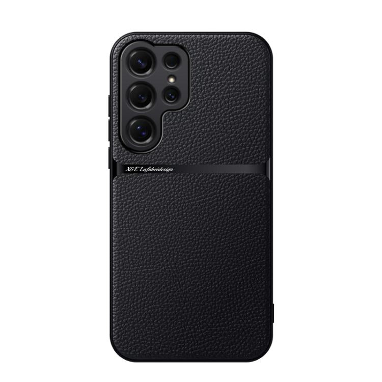 Custodia per telefono antiurto con copertura completa magnetica in pelle Litchi, For Samsung Galaxy S26+ 5G, For Samsung Galaxy S26 Ultra 5G, For Samsung Galaxy S26 5G, For Samsung Galaxy S25 Edge 5G