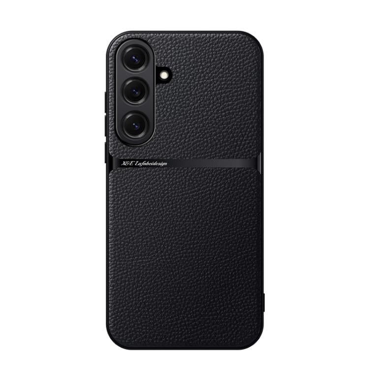 Custodia per telefono antiurto con copertura completa magnetica in pelle Litchi, For Samsung Galaxy S26+ 5G, For Samsung Galaxy S26 Ultra 5G, For Samsung Galaxy S26 5G, For Samsung Galaxy S25 Edge 5G