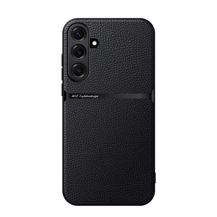 Custodia per telefono antiurto con copertura completa magnetica in pelle Litchi, For Samsung Galaxy S26+ 5G, For Samsung Galaxy S26 Ultra 5G, For Samsung Galaxy S26 5G, For Samsung Galaxy S25 Edge 5G