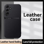 Custodia per telefono antiurto con copertura completa magnetica in pelle Litchi, For Samsung Galaxy S26+ 5G, For Samsung Galaxy S26 Ultra 5G, For Samsung Galaxy S26 5G, For Samsung Galaxy S25 Edge 5G