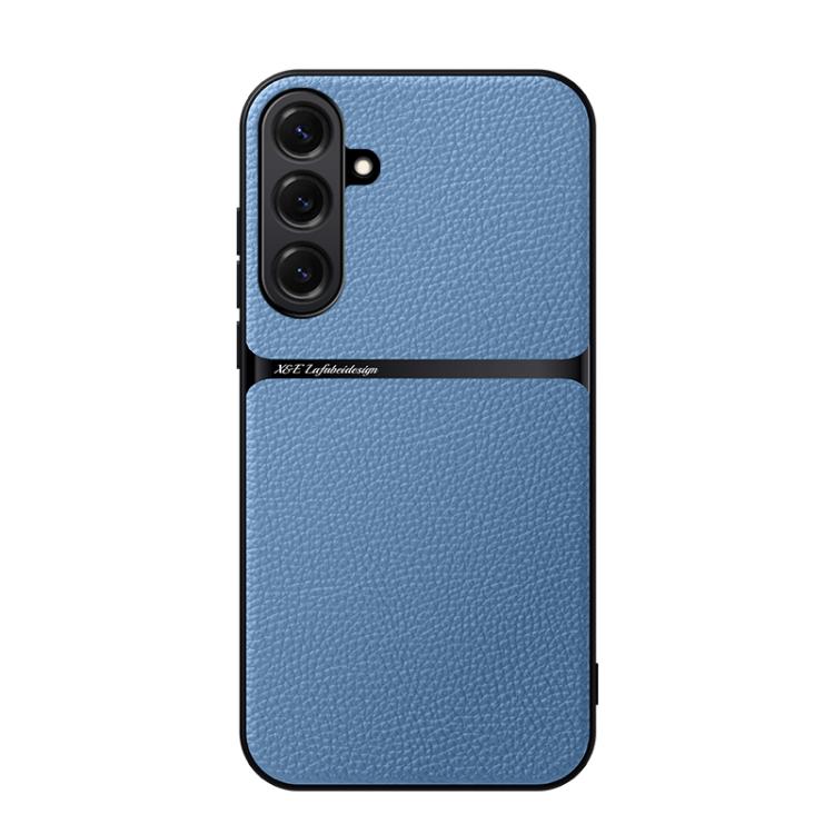 Custodia per telefono antiurto con copertura completa magnetica in pelle Litchi, For Samsung Galaxy S26+ 5G, For Samsung Galaxy S26 Ultra 5G, For Samsung Galaxy S26 5G, For Samsung Galaxy S25 Edge 5G