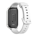 Cinturino per orologio in silicone con guscio metallico Mijobs, For Xiaomi Smart Band 9 Active / Redmi Band 3