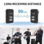 XTUGA J02 Sistema Monitor In-Ear Wireless 2.4G Stereo