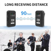 XTUGA J02 Sistema Monitor In-Ear Wireless 2.4G Stereo